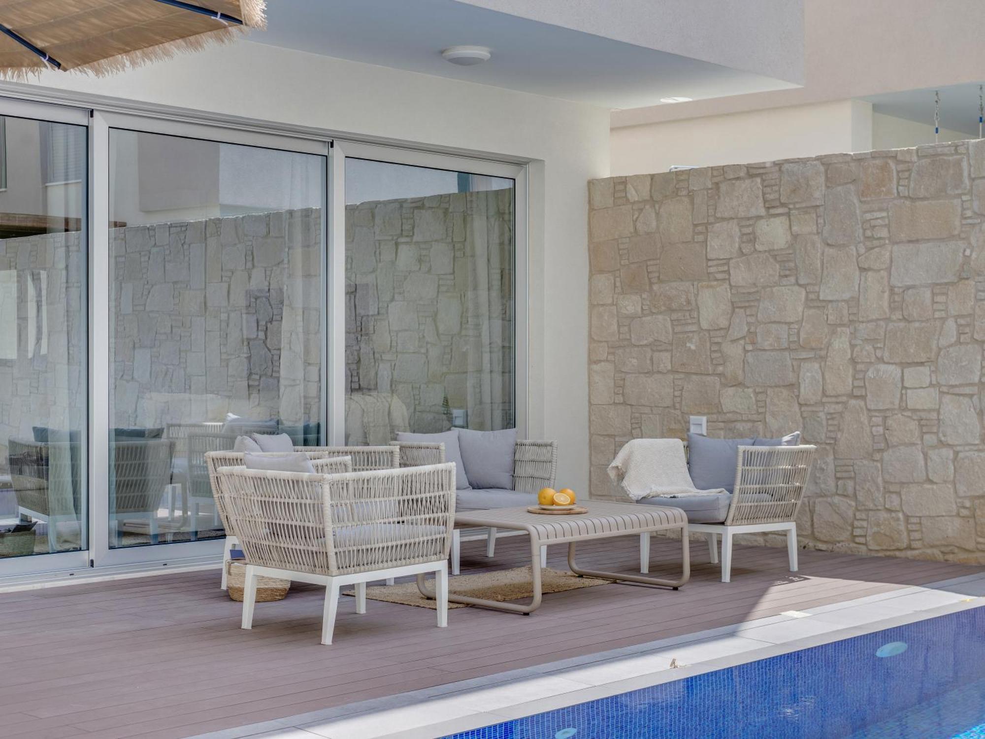 Sanders Mythical Blue Villas Paralimni Exteriör bild