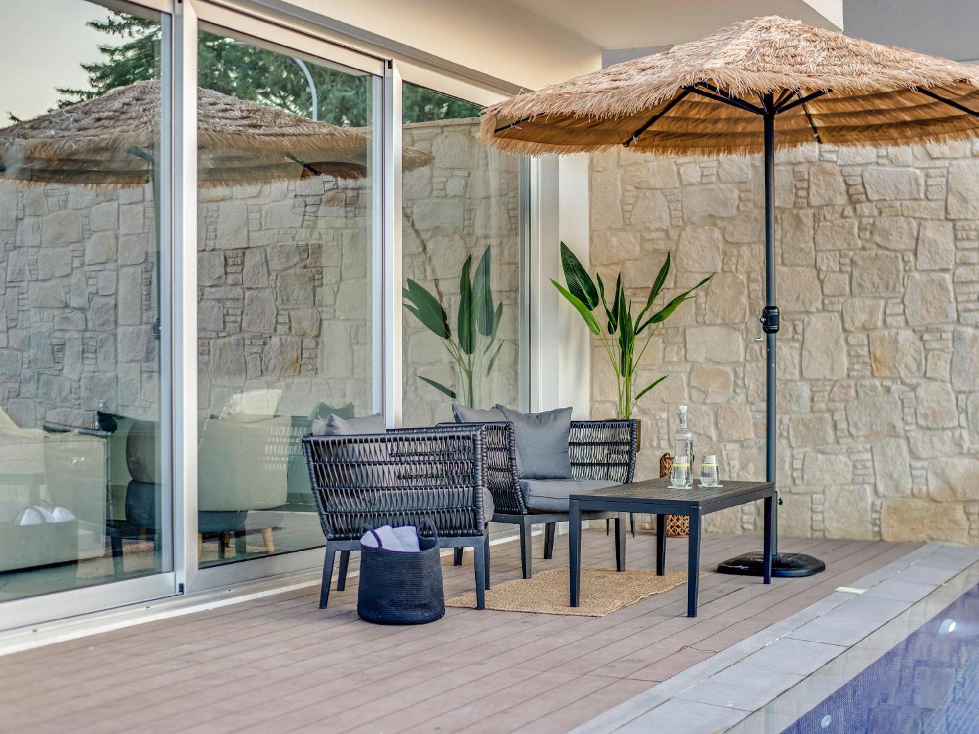 Sanders Mythical Blue Villas Paralimni Exteriör bild
